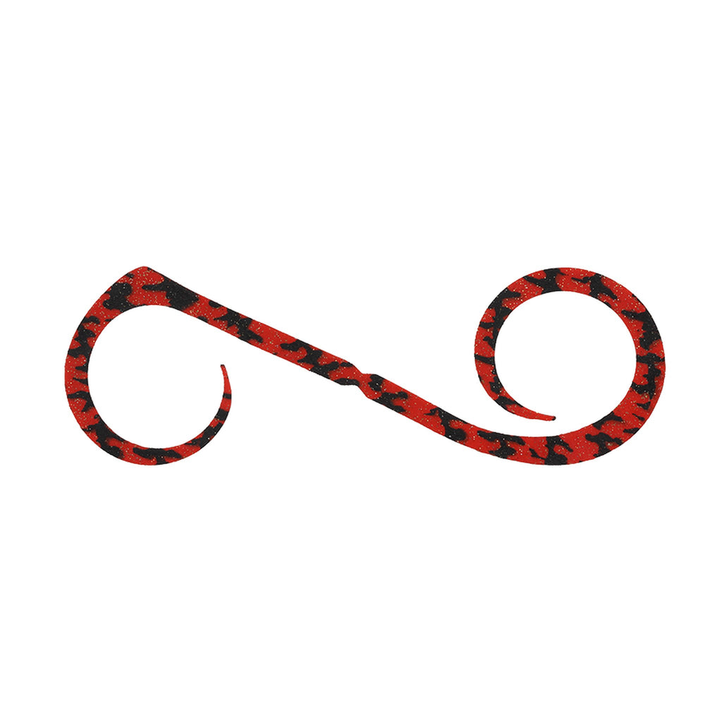 Jackall Binbin Switch Dual Curly Stripe Red