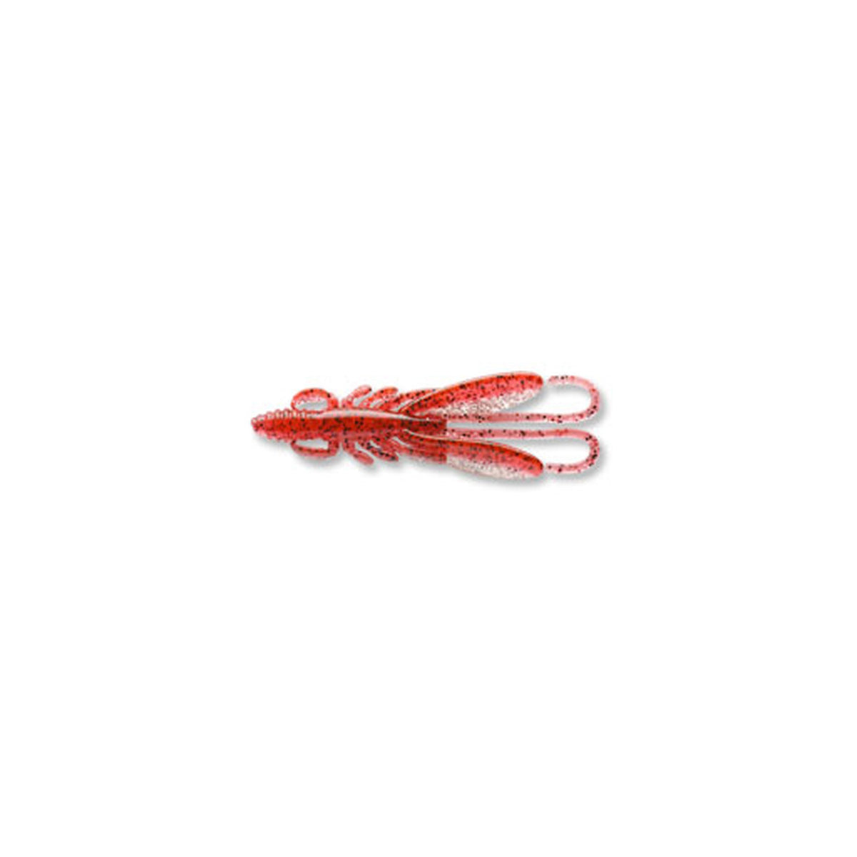 Ecogear Kasago Shokunin Bug Ants 2 in 111 Clear Glitter / Red Small Black + Red Glitter Back — official Ecogear product photo