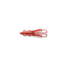111 Clear Glitter / Red Small Black + Red Glitter Back