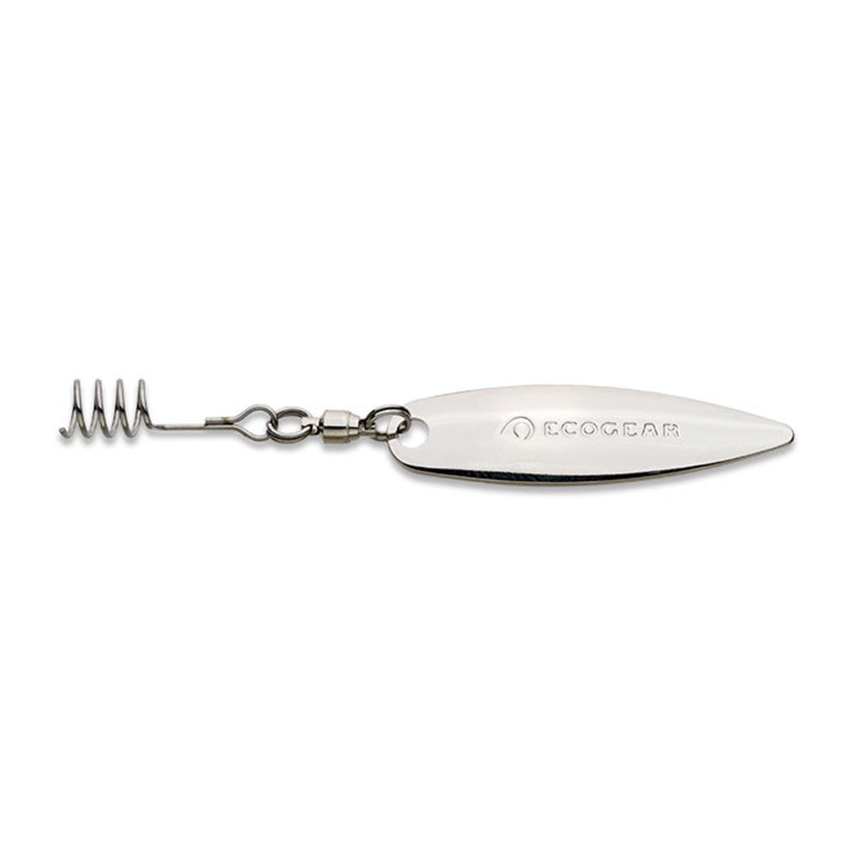 Ecogear BLADE SPIN Long Leaf blade, Silver
