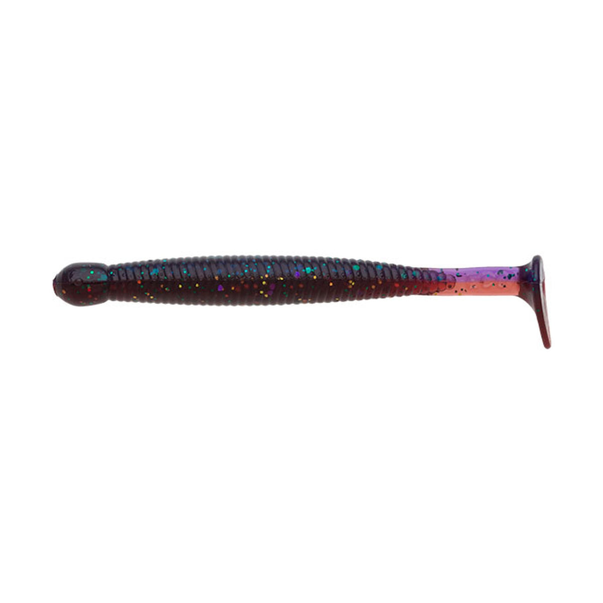 Ecogear Grass Minnow L in 414 Alluring Purple Camo — official Ecogear product photo