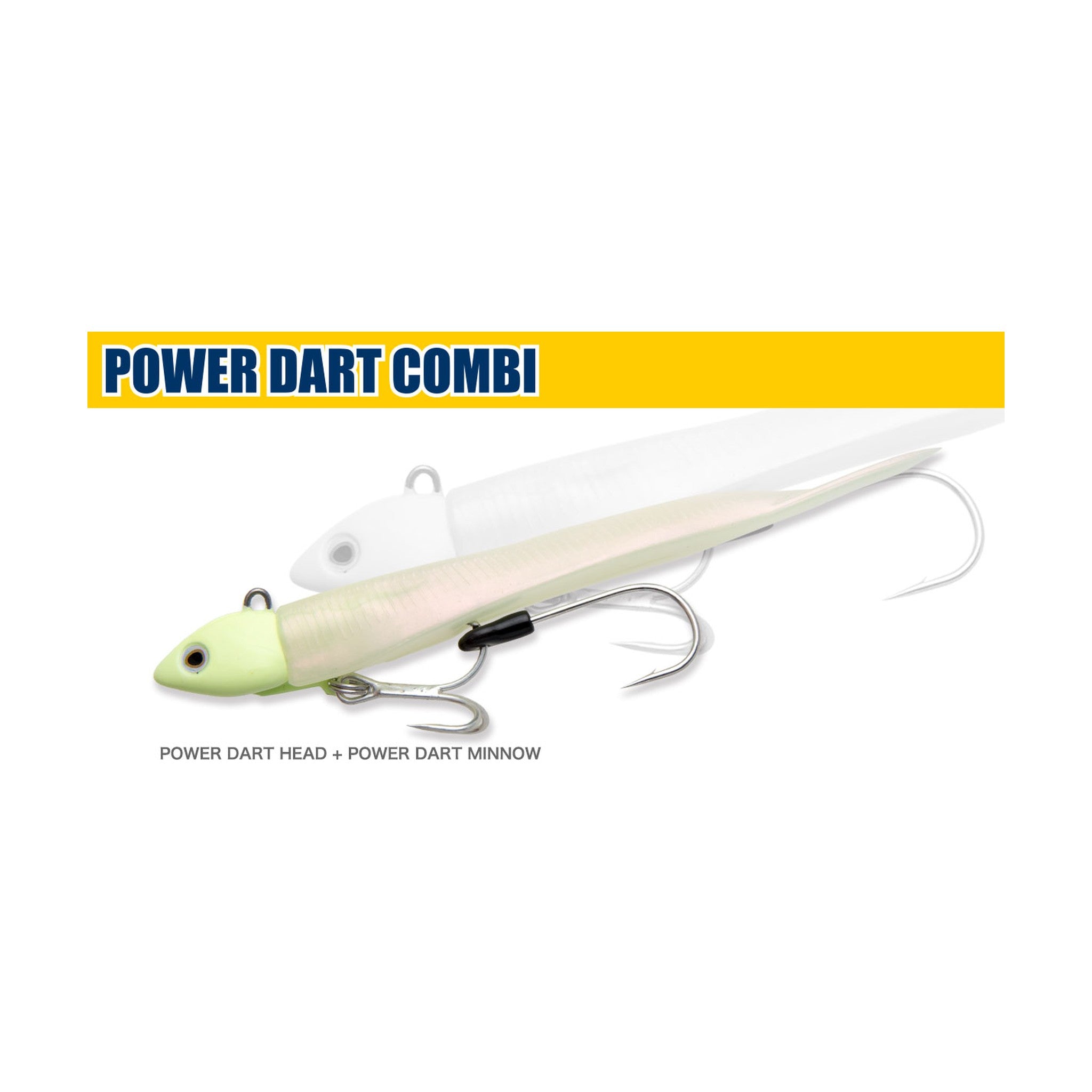 Ecogear Power Dart Combi 14G in Glow — official Ecogear product photo