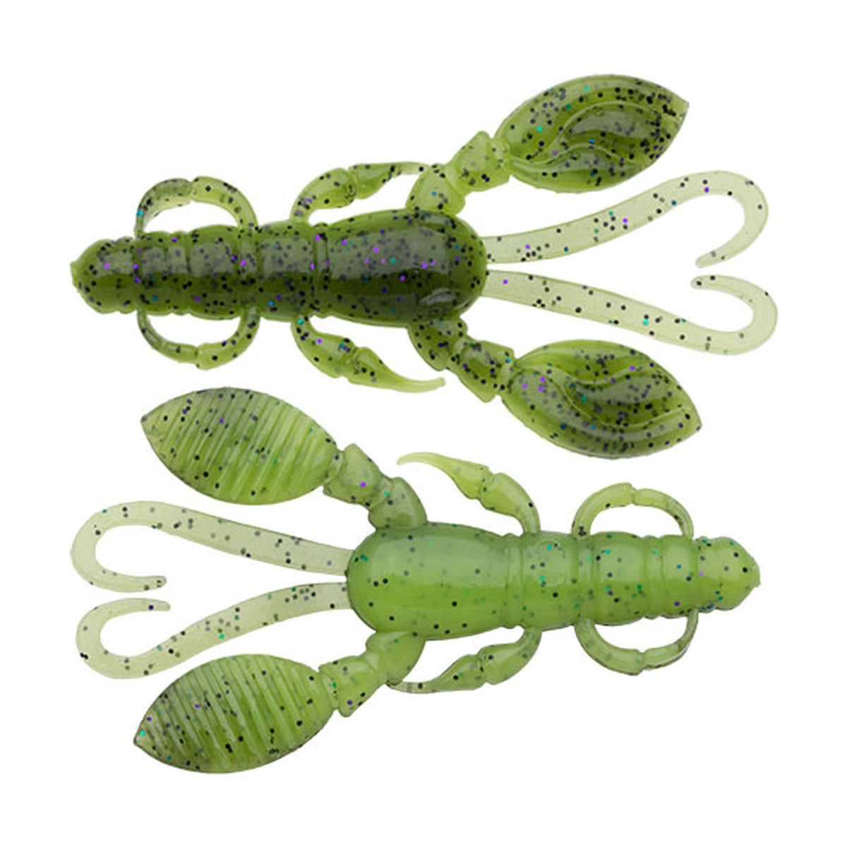 Ecogear Rock Claw 2 in Avocado Chartreuse Half Float — official Ecogear product photo
