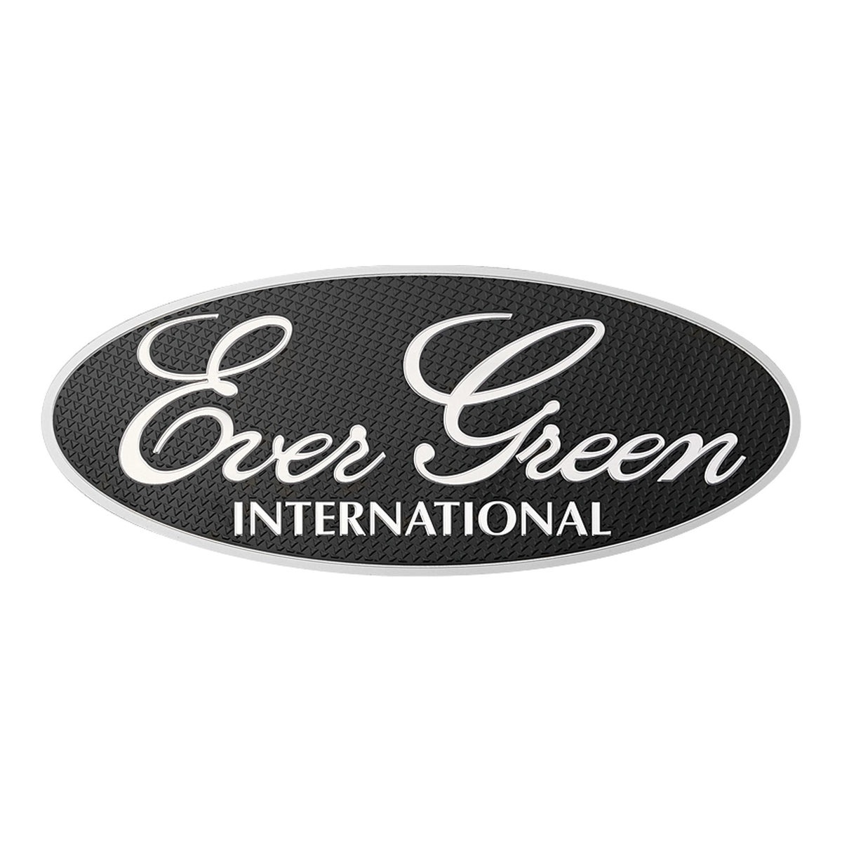 Evergreen 3D Sticker Silver