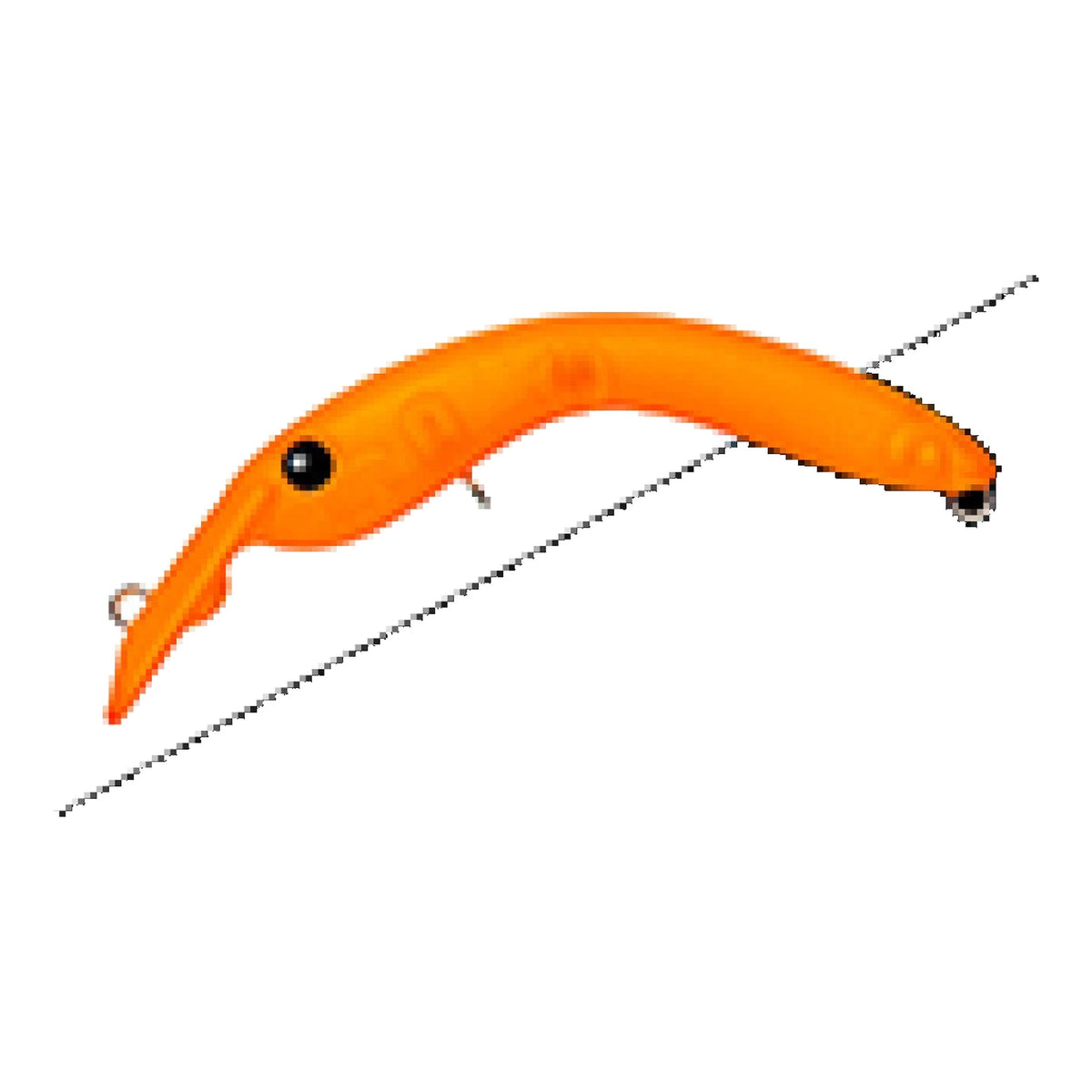 Evergreen Bruco 50 - #38 Matte Clear Orange Red Glow
