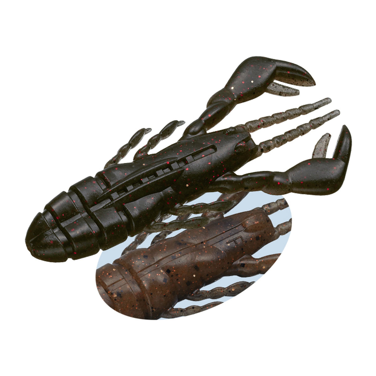 Evergreen Claw Motion 3 in #144 Black/Shrimp Miso — official Evergreen product photo