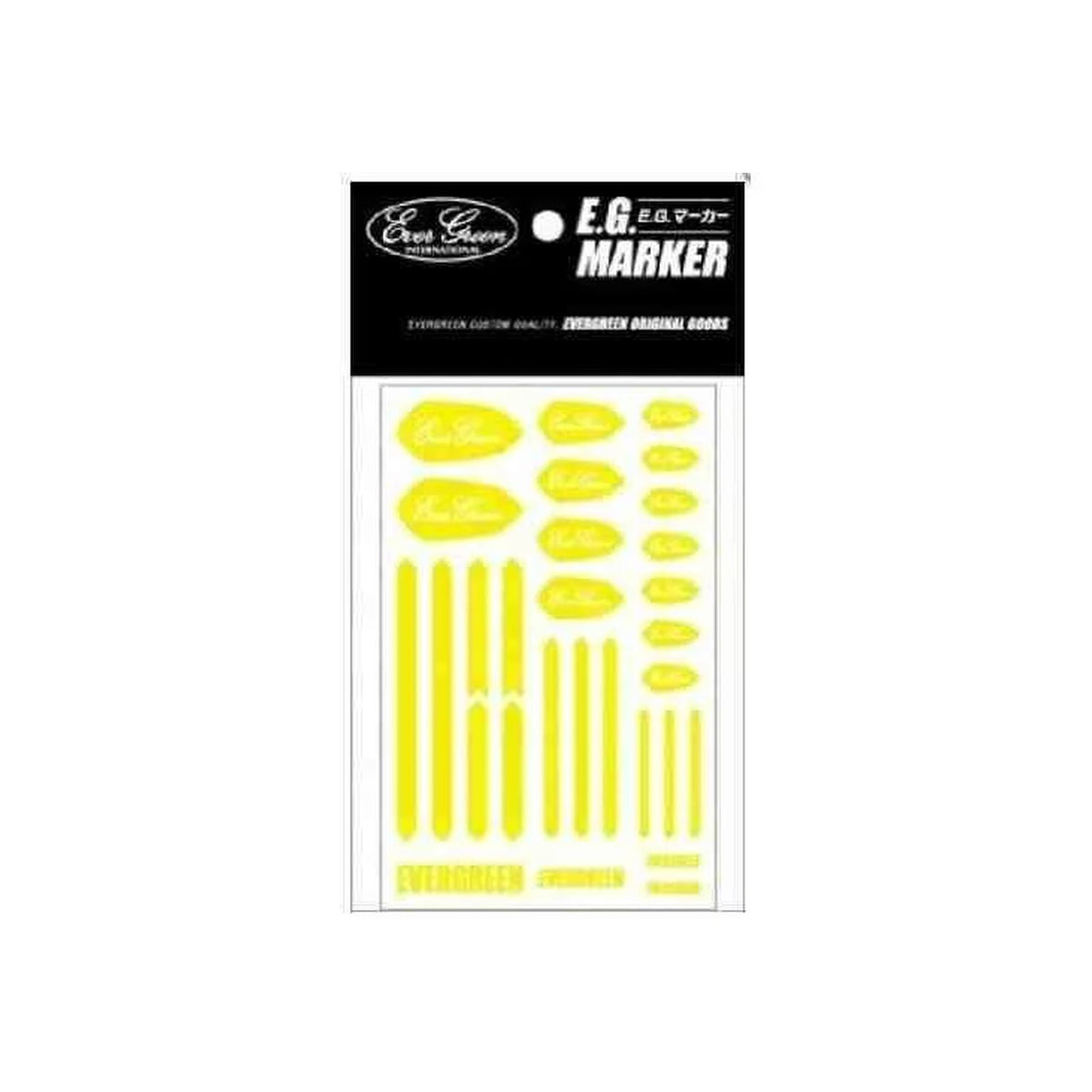 Evergreen E.G. Marker Chart
