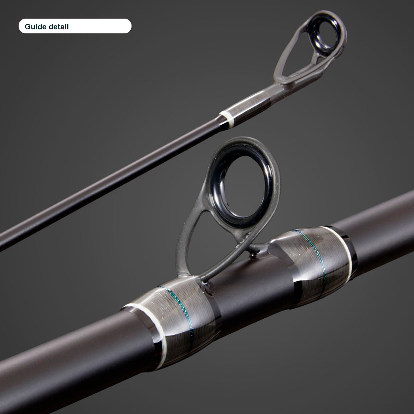 Megabass Levante F3-611LVS Whipsnake guide detail