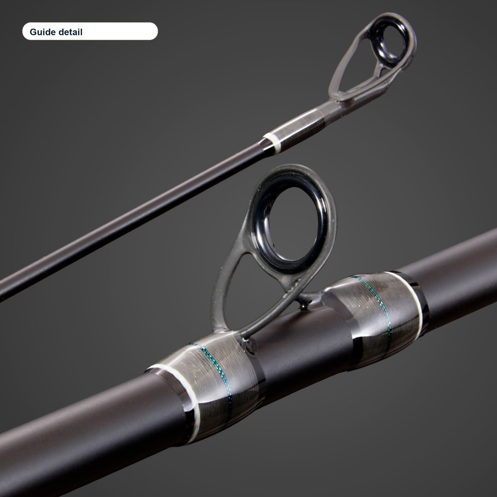 Megabass Levante F3-611LVS Whipsnake guide detail