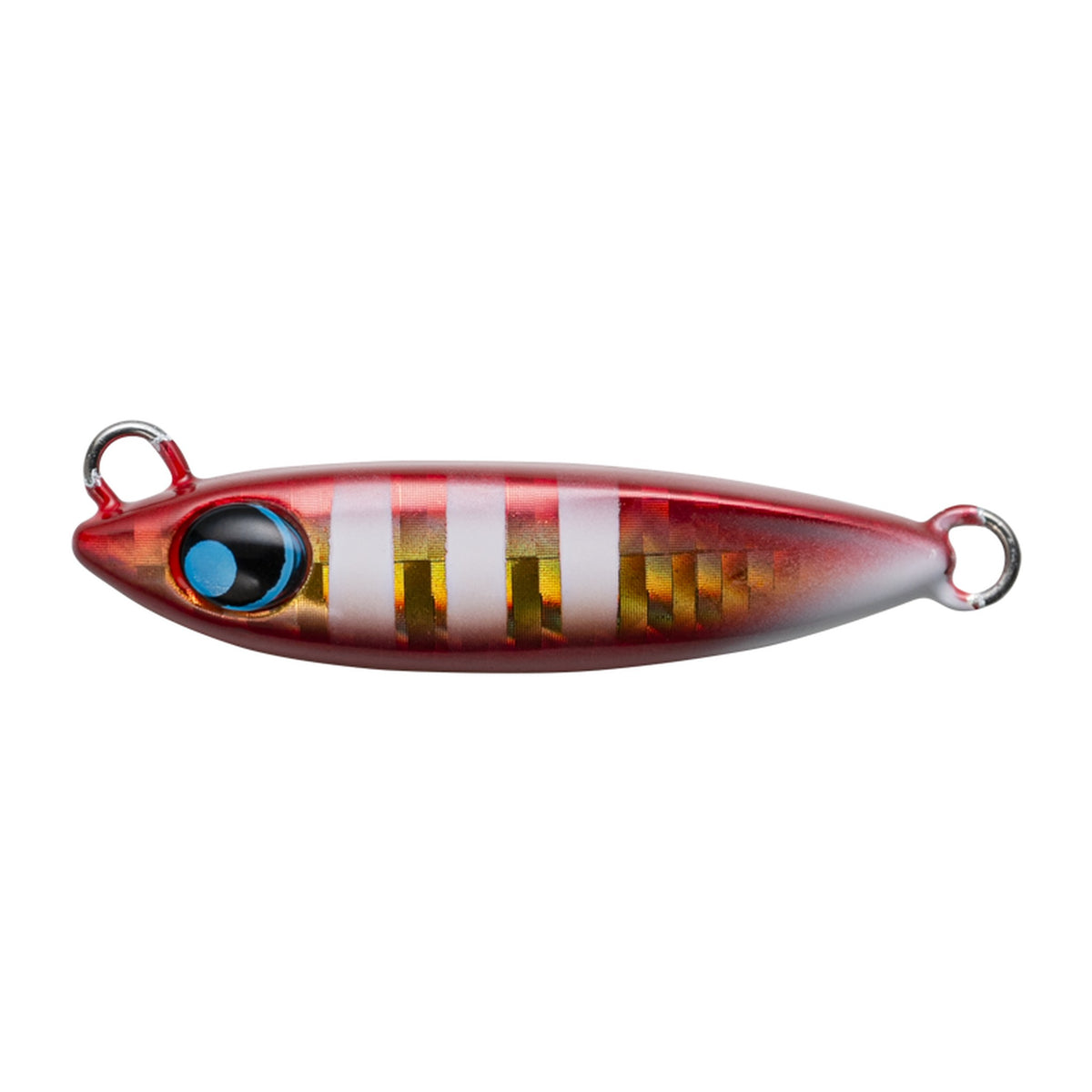Fish Arrow Korojig Blade 40g in #012 Red Gold Zebra Glow — official product photo