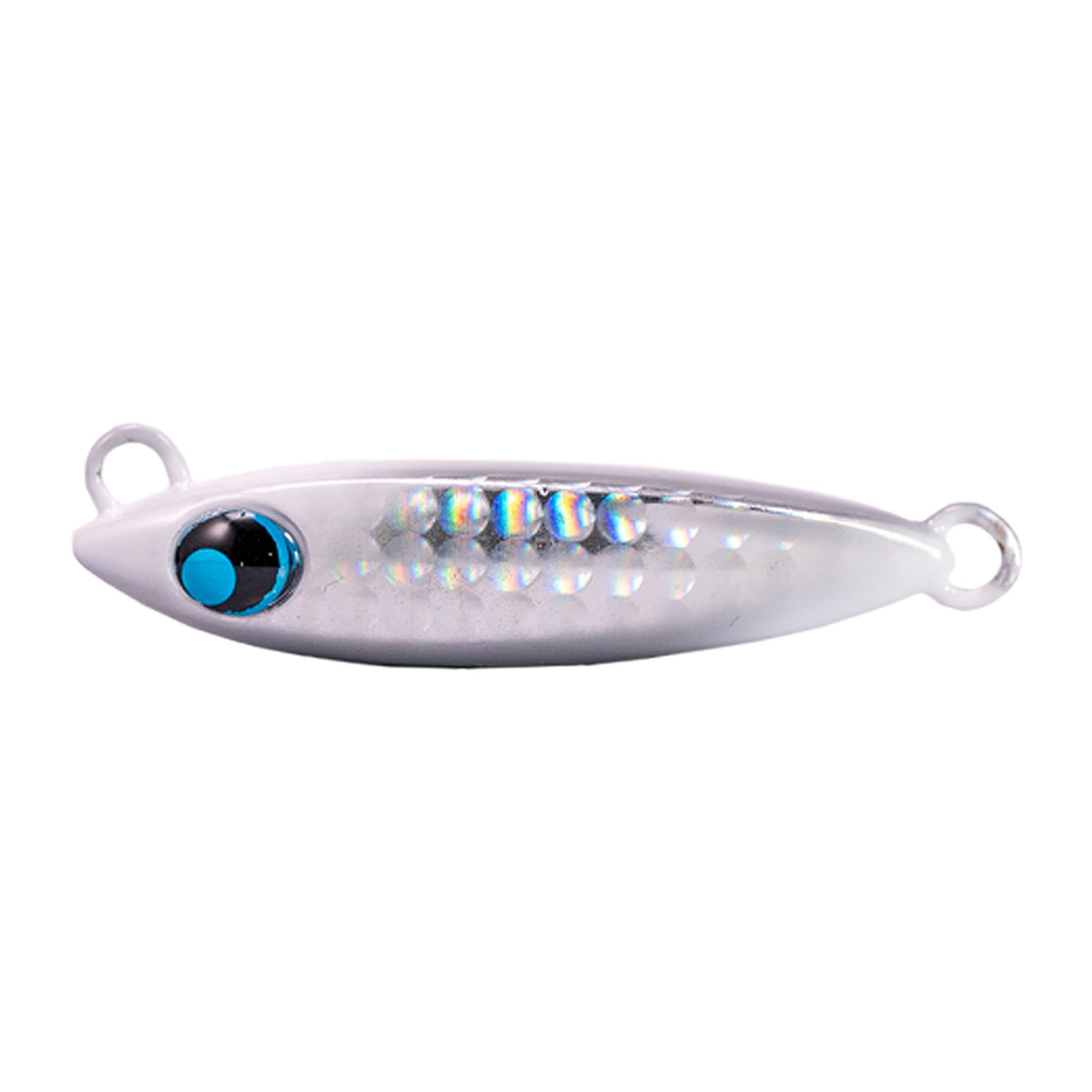 Fish Arrow Korojig Blade 50g in #010 Silver Double End Glow — official product photo