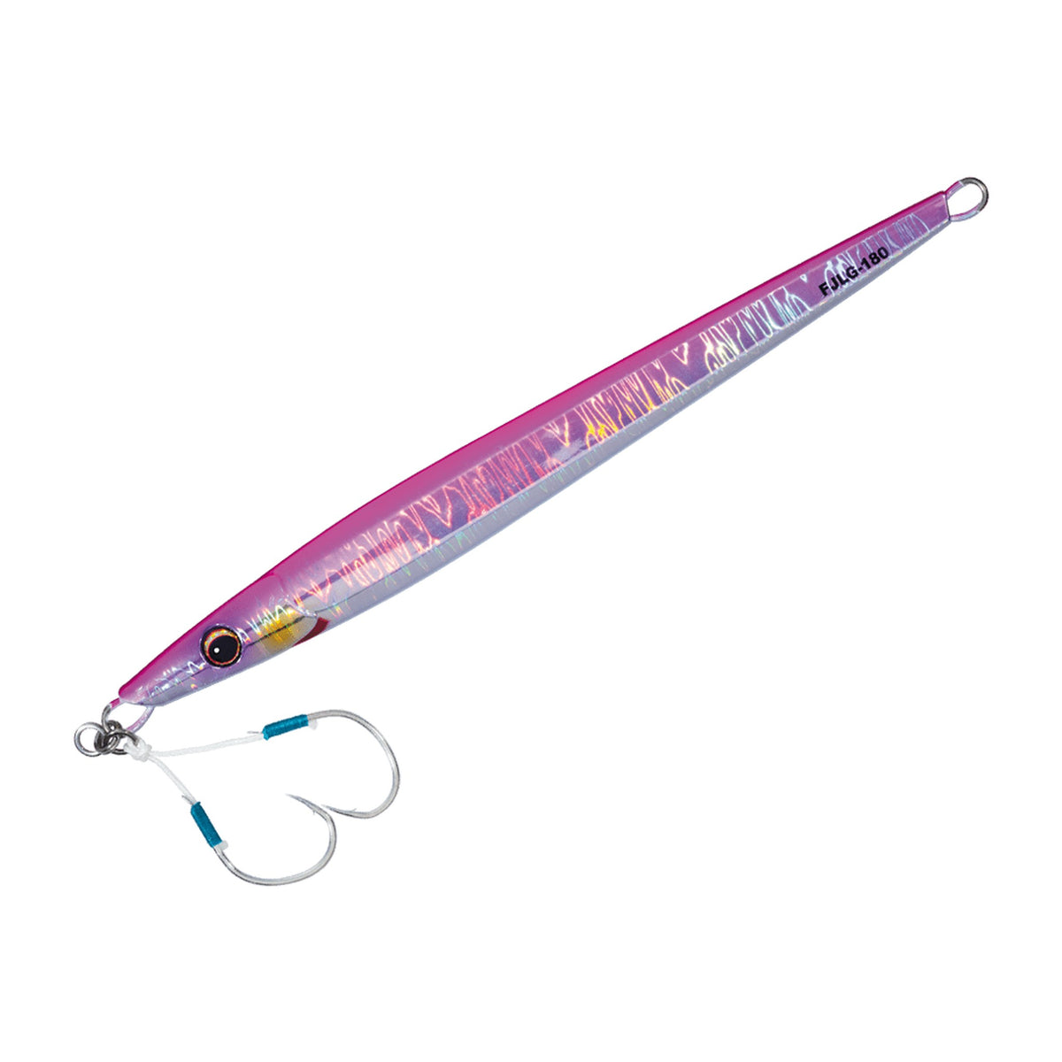 Major Craft First Jig Long 180g in #012 Pink Silver (Kimura UV) — official product photo