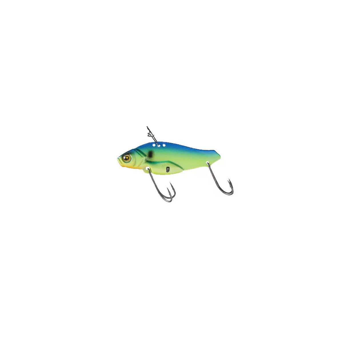 #012 Blue Back Chartreuse