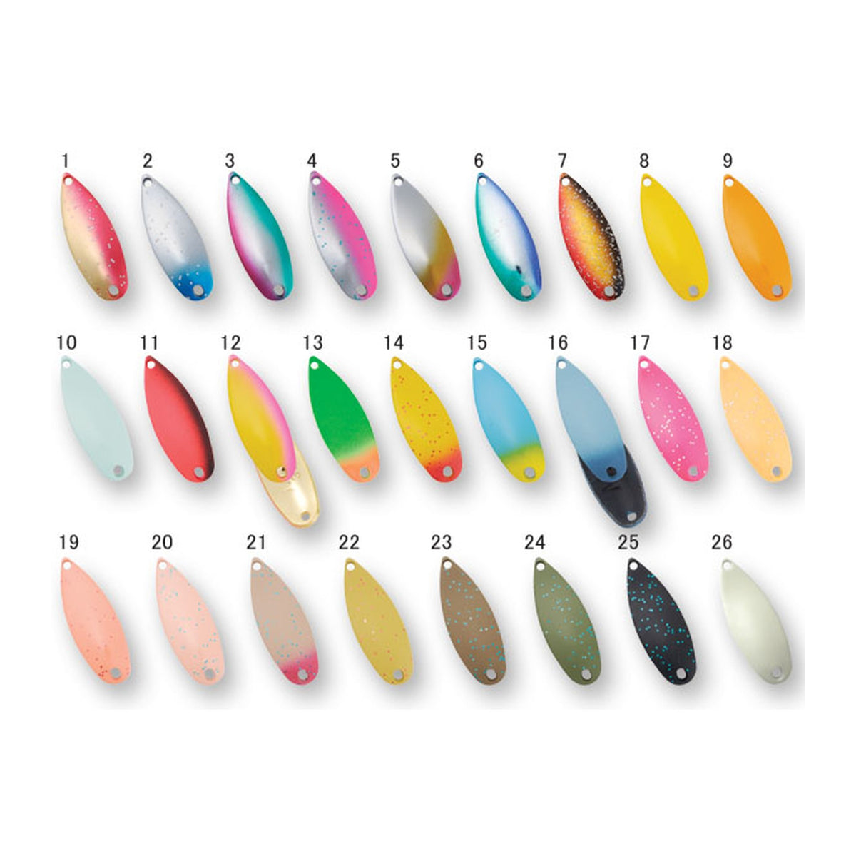 Forest MIU 1.5g — official Forest colour chart photo
