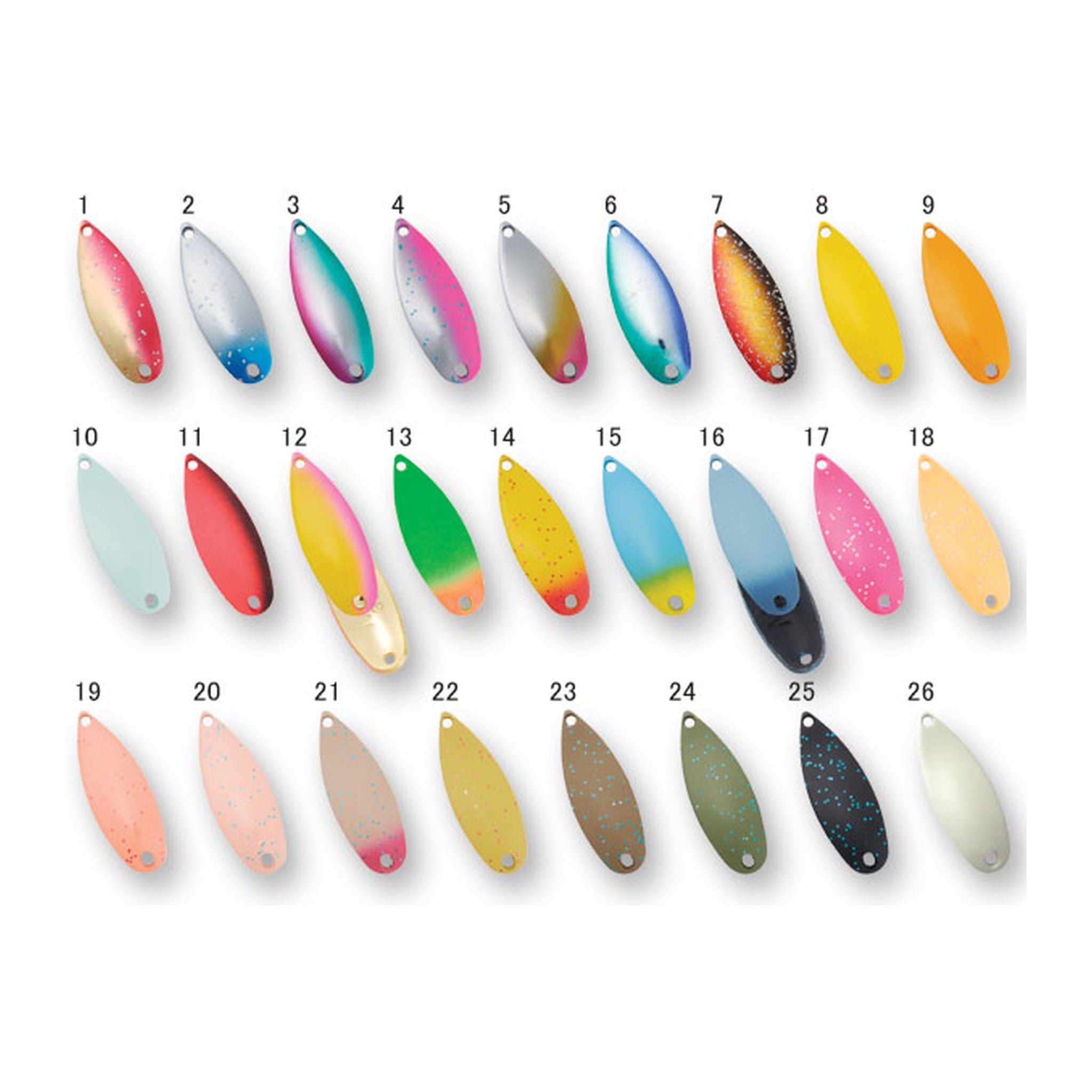 Forest MIU 3.5g — official Forest colour chart photo