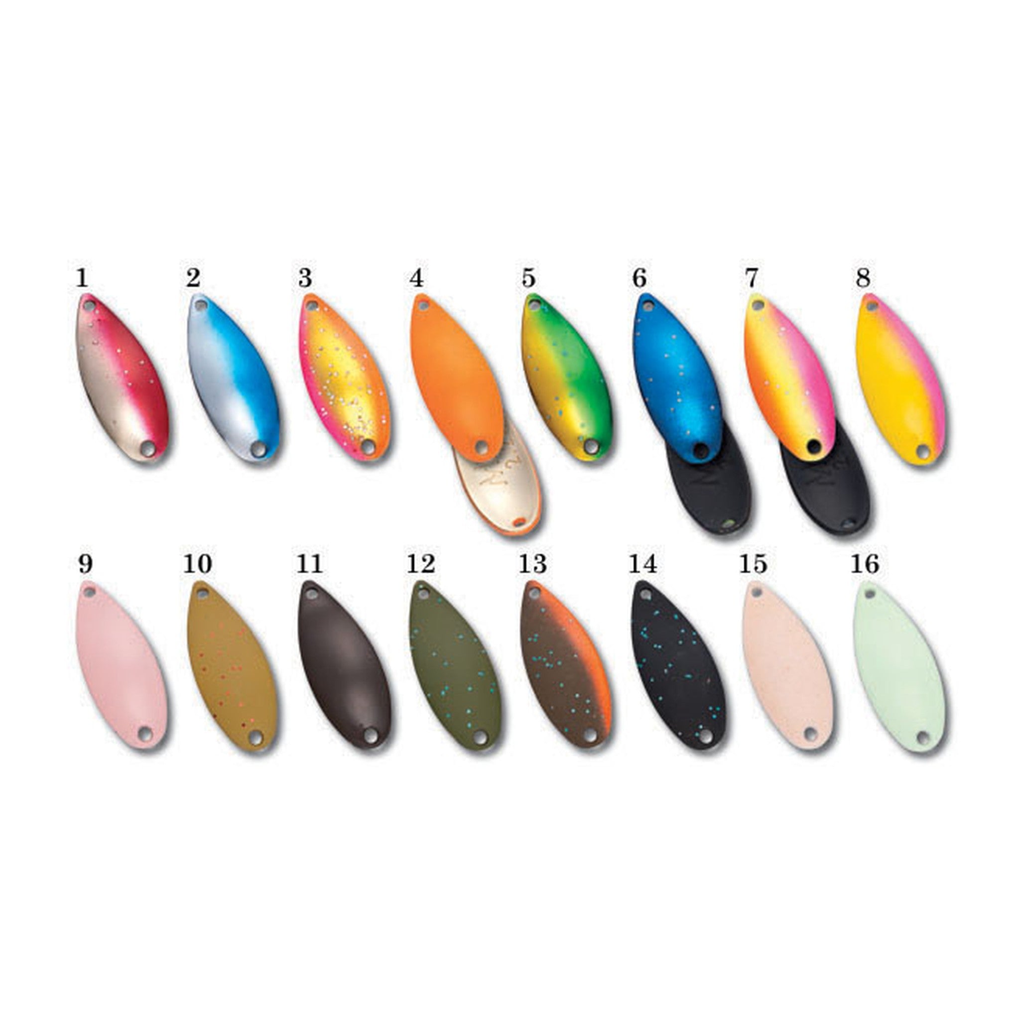 Forest MIU Standard 2.2g — official Forest colour chart photo