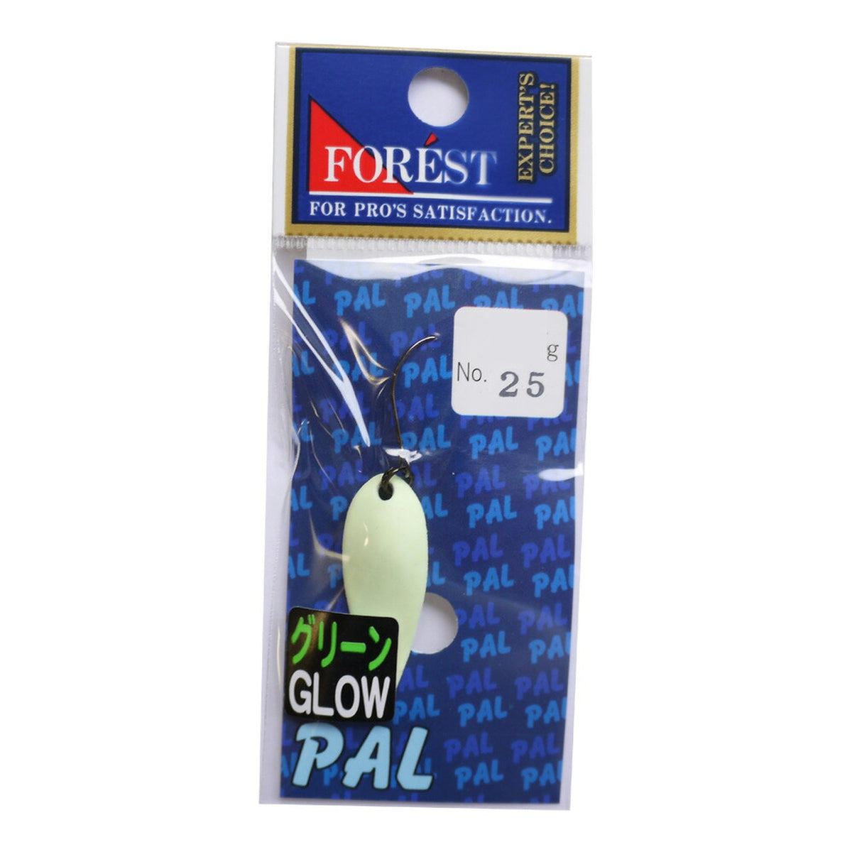 Forest PAL 1.6g #25 Green Glow