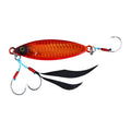 Jackall Flag Trap Leaf 80g in Flashing Red Shadow — official product photo