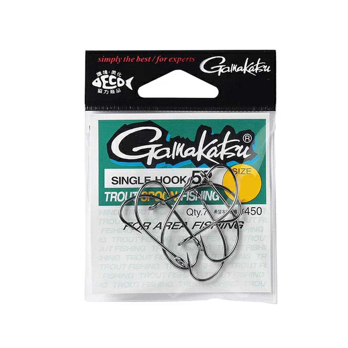 Gamakatsu Single Hook 52 (NSB) size 1/0