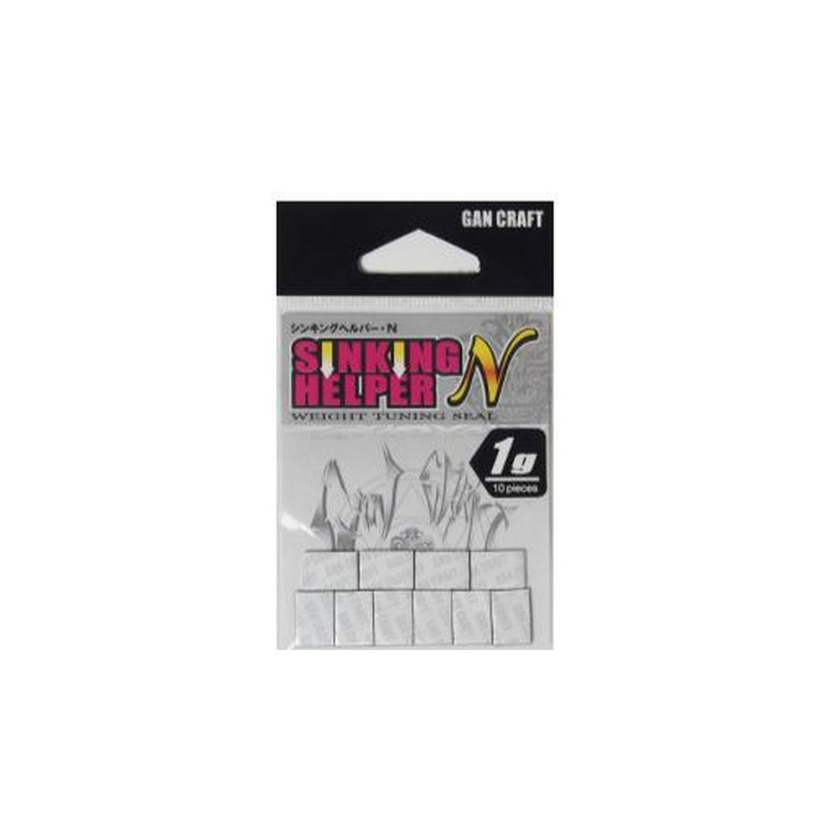 Gan Craft Sinking Helper N #01 WH — official product photo