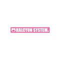 HAL Halcyon Logo Sticker PK