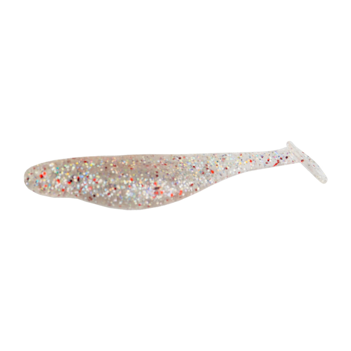 Bait Breath Harapan Shad 3in in S351 KH Clear/Red — official Bait Breath product photo