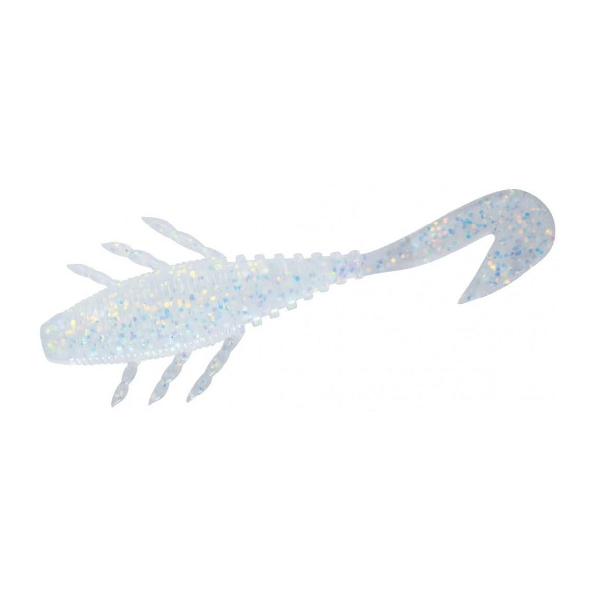Harimitsu MBW16 Pull Grub 3.8 in #06 Natural Clear Holo — official product photo
