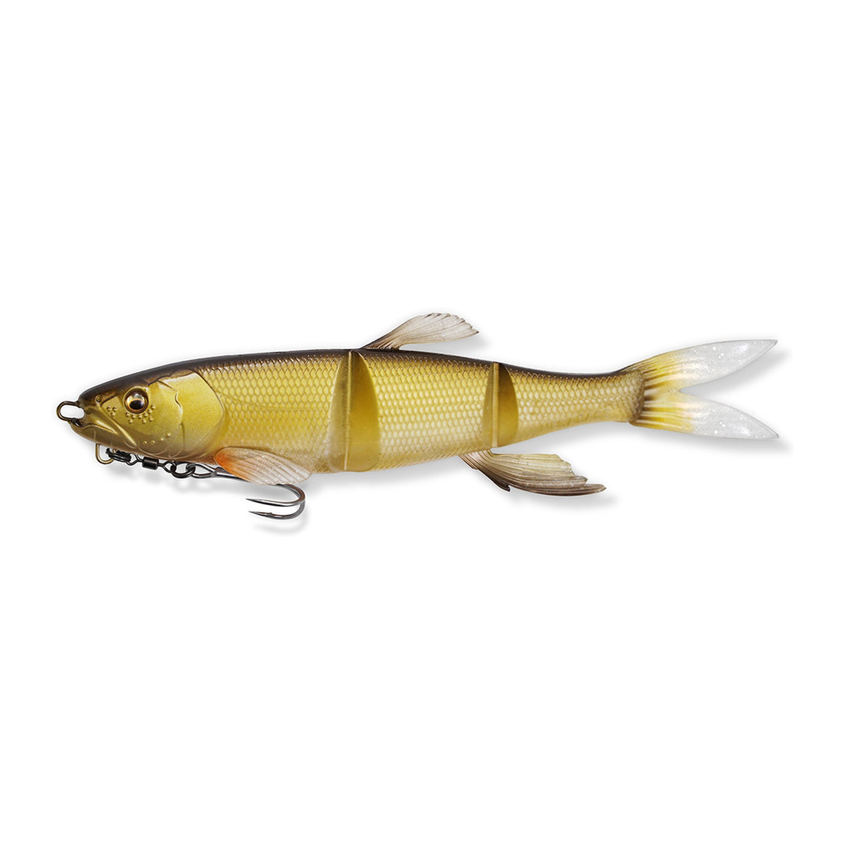 Megabass Magdraft Hasu Raver in All Round Shiner — official product photo