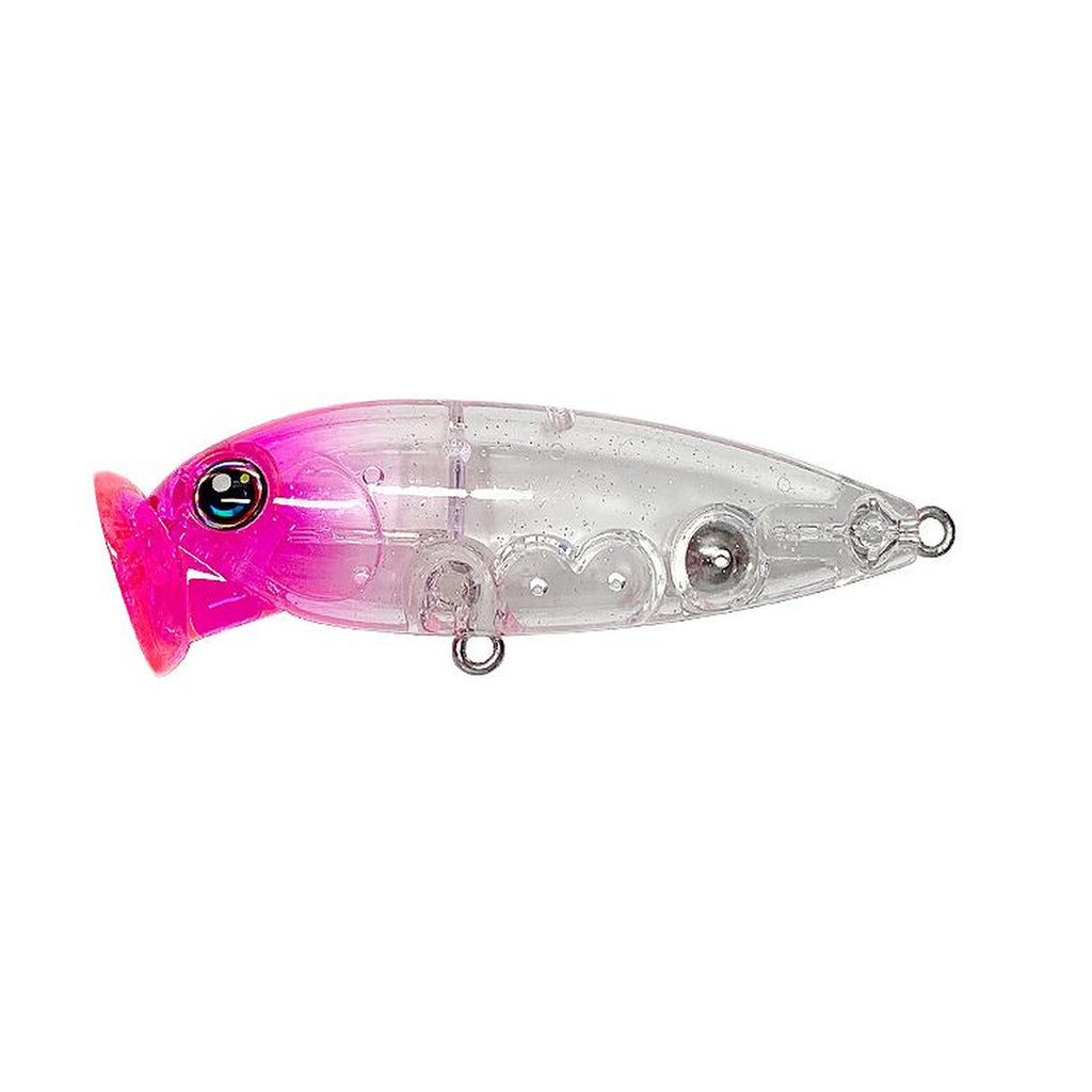 HAL Hibuta60 Popper topwater lure - 33 C-PH Lame