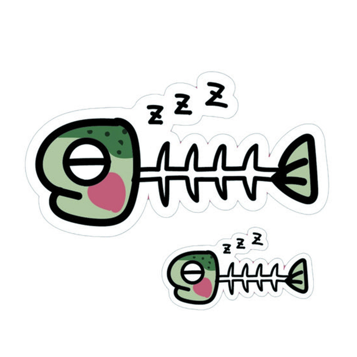 Hisao Design Taberaremasu Sticker - Nete Masu (sleeping)