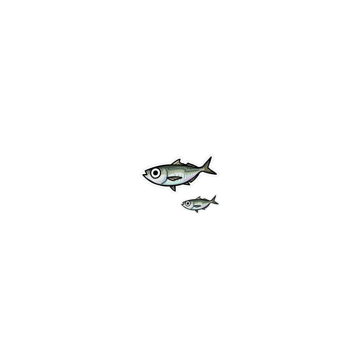 Hisao Design Aji Sticker (Large/Small Set)