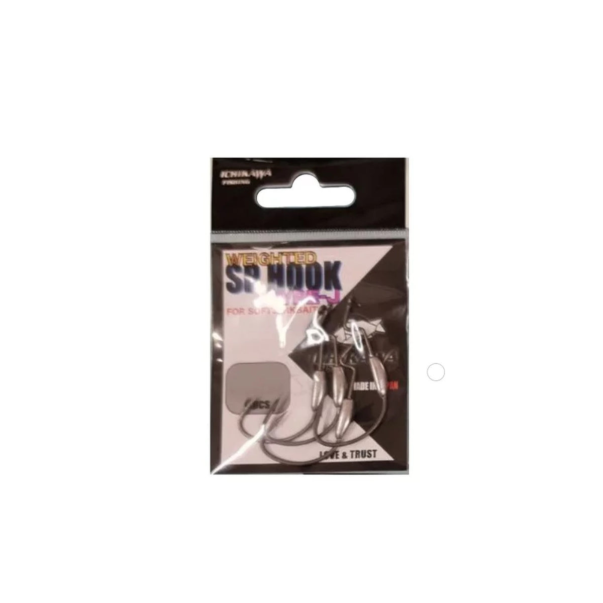 Ichikawa Fishing Weighted SP Hook Type-J (Center Weight) #2/0