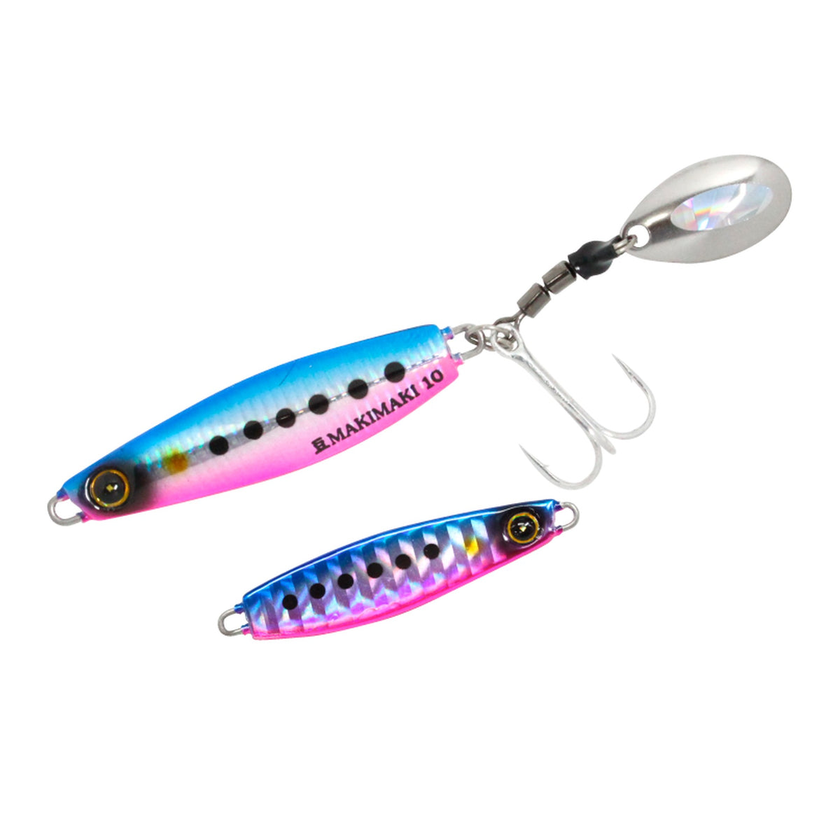 Hayabusa FS434 JACK EYE Mame Makimaki 5g - Keimura Blue-Pink Iwashi