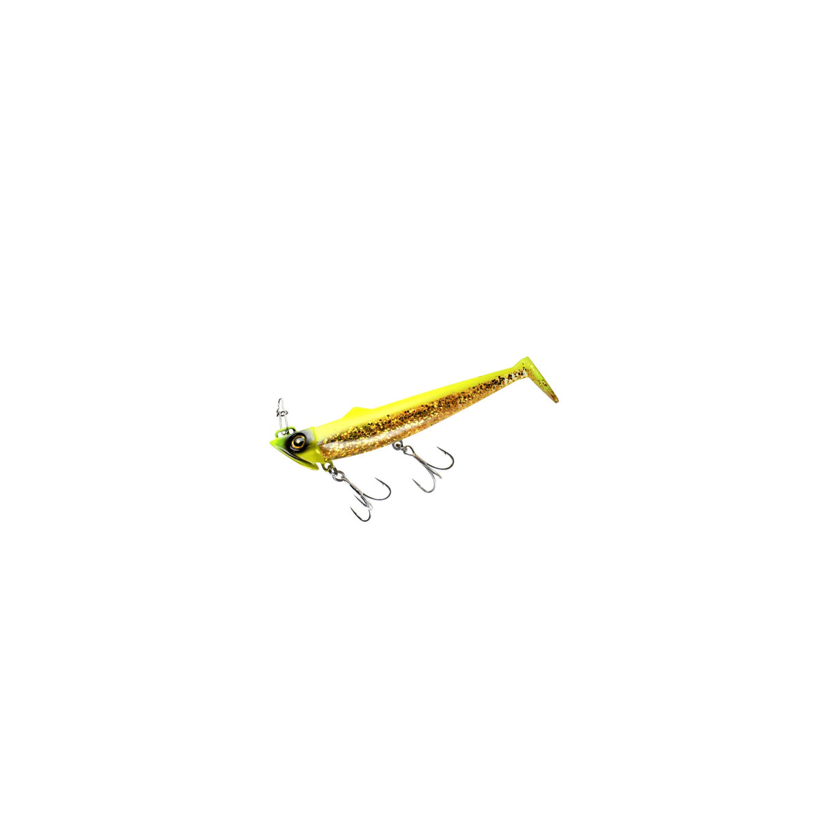 Hayabusa FS443 JACK EYE Furifuri Shad 30g - Chart Gold