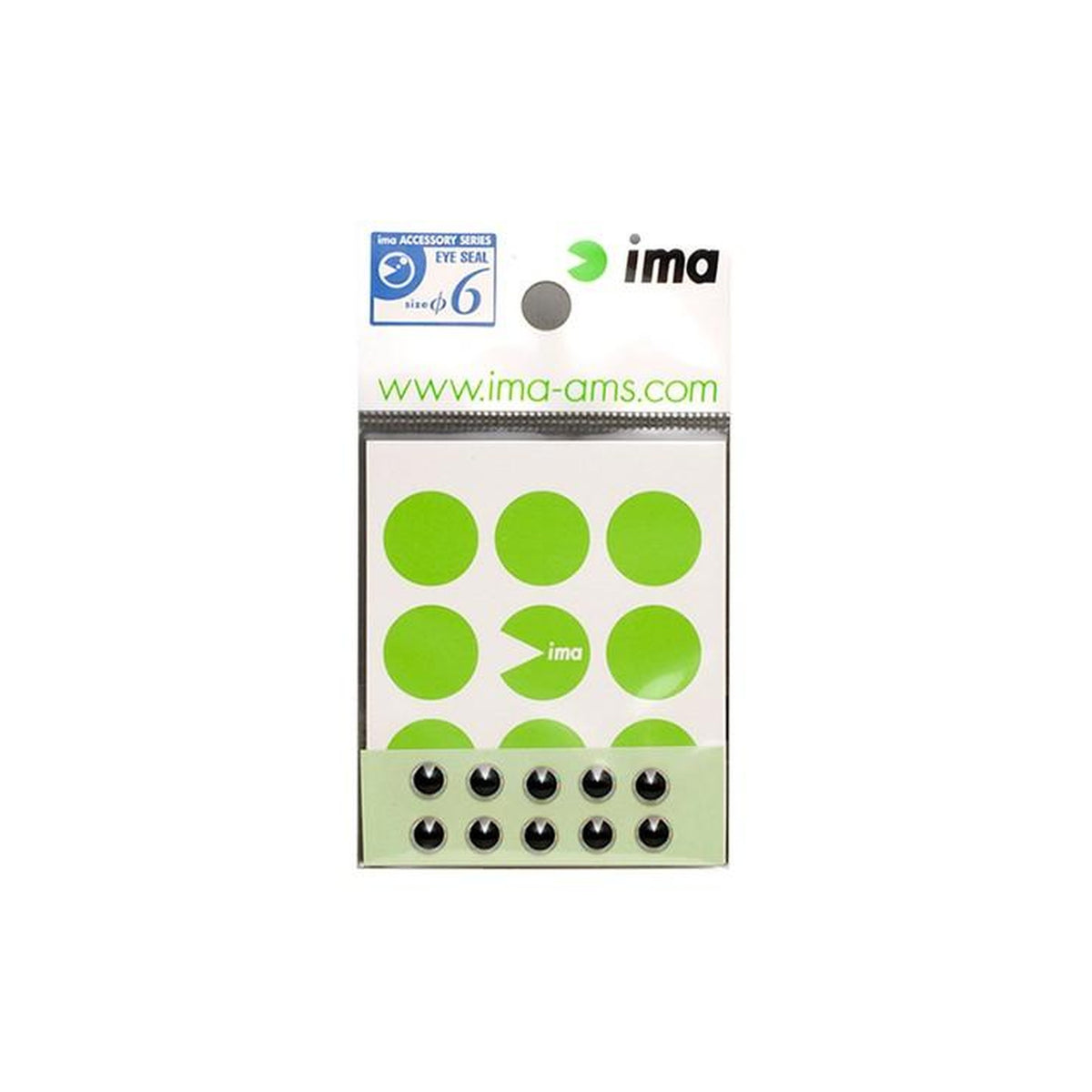 ima Eye (Pacman) φ6 10-Pack