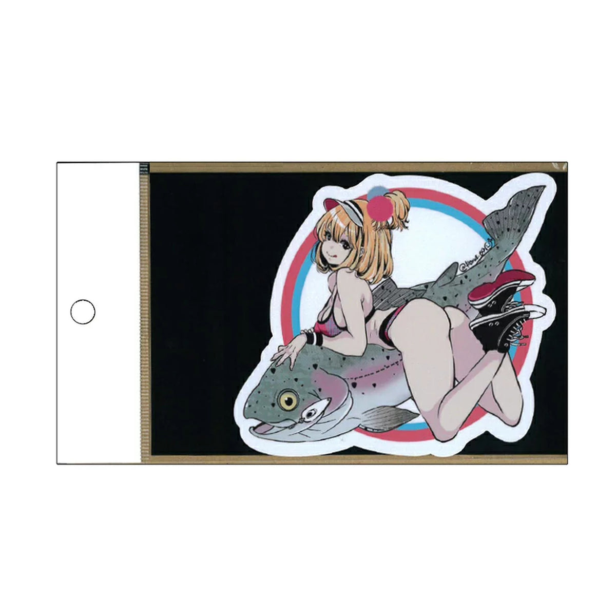 Rainbow Trout / Yellowtail / Fish Art Sticker - Yellowfin Tuna / Fish Art Sticker - Bonito / Fish Art Sticker - Filefish