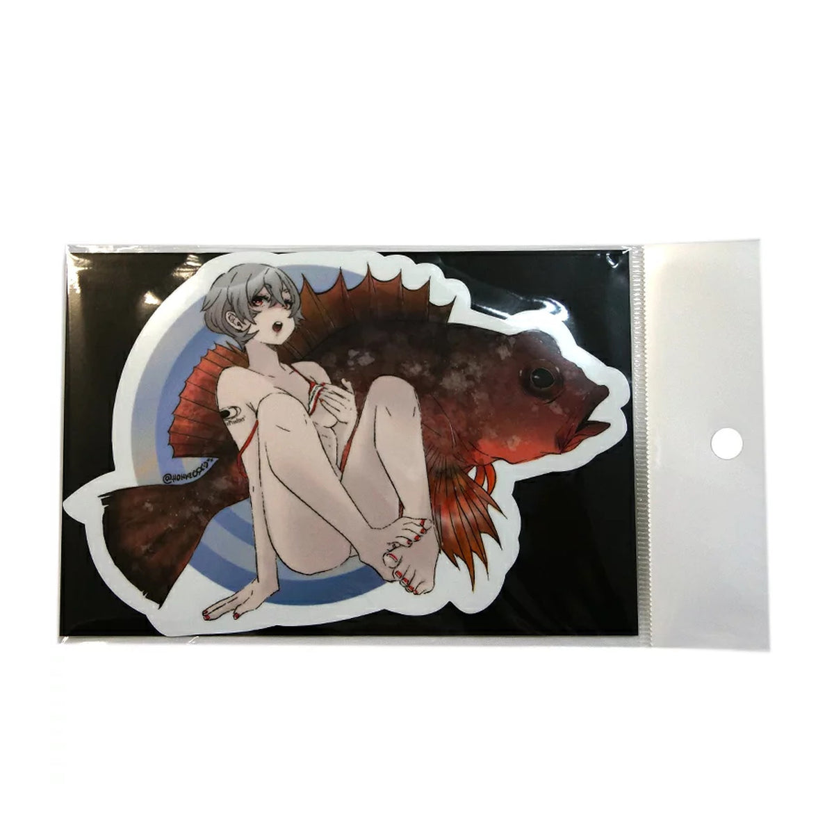 Fish Art Sticker - Rockfish
