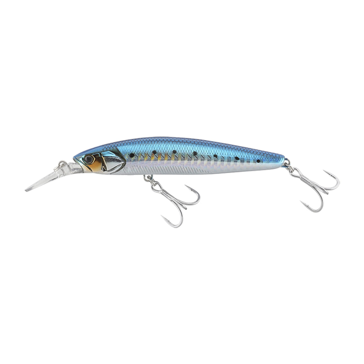 Jackall Big Backer Wangan Minnow 128S-LB in Iwashi — official Jackall product photo