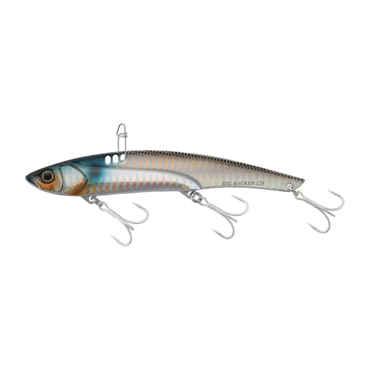 Jackall Big Backer 128 in Inacco Border HL — official Jackall product photo