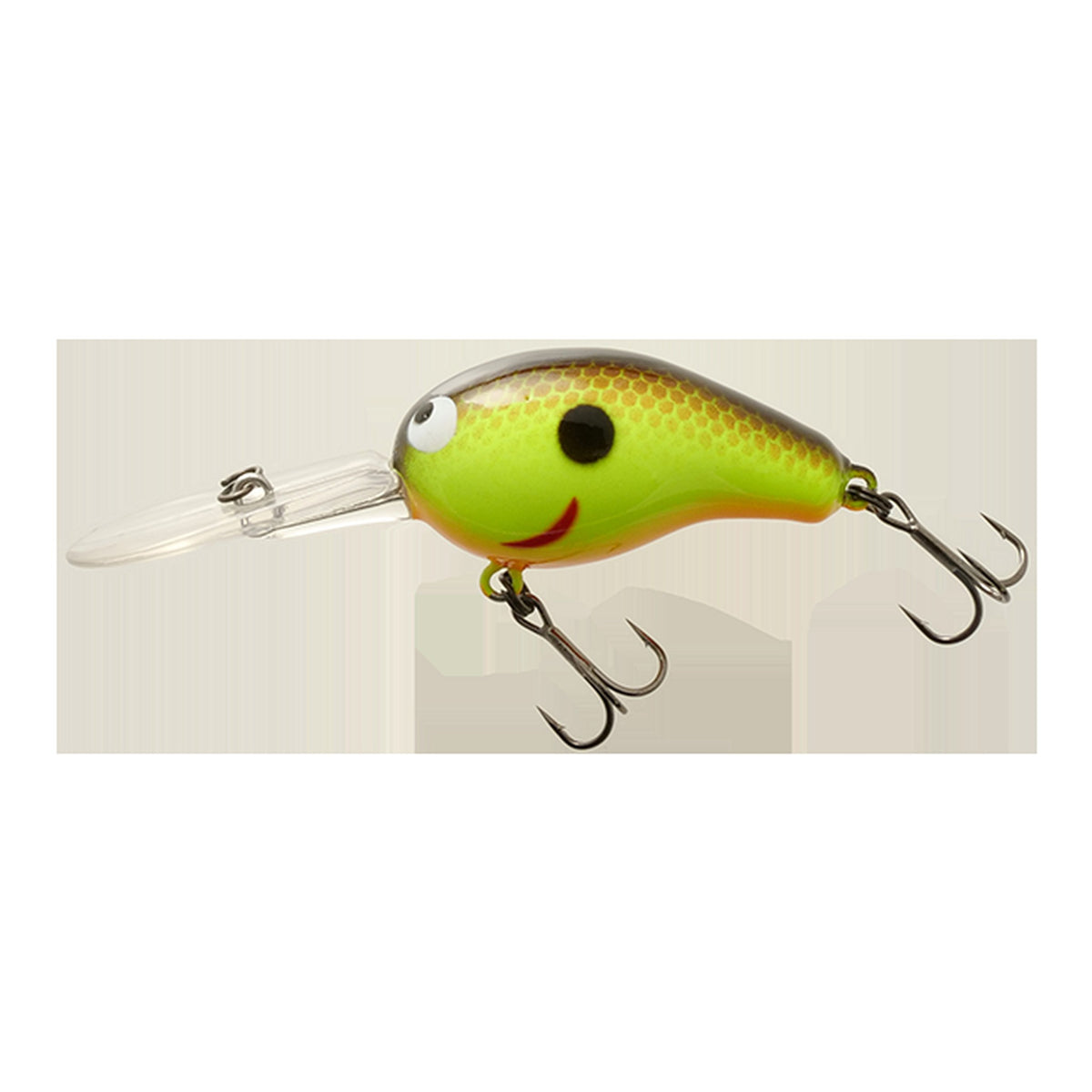 Jackall Geronimo Chico Brown Back Chartreuse