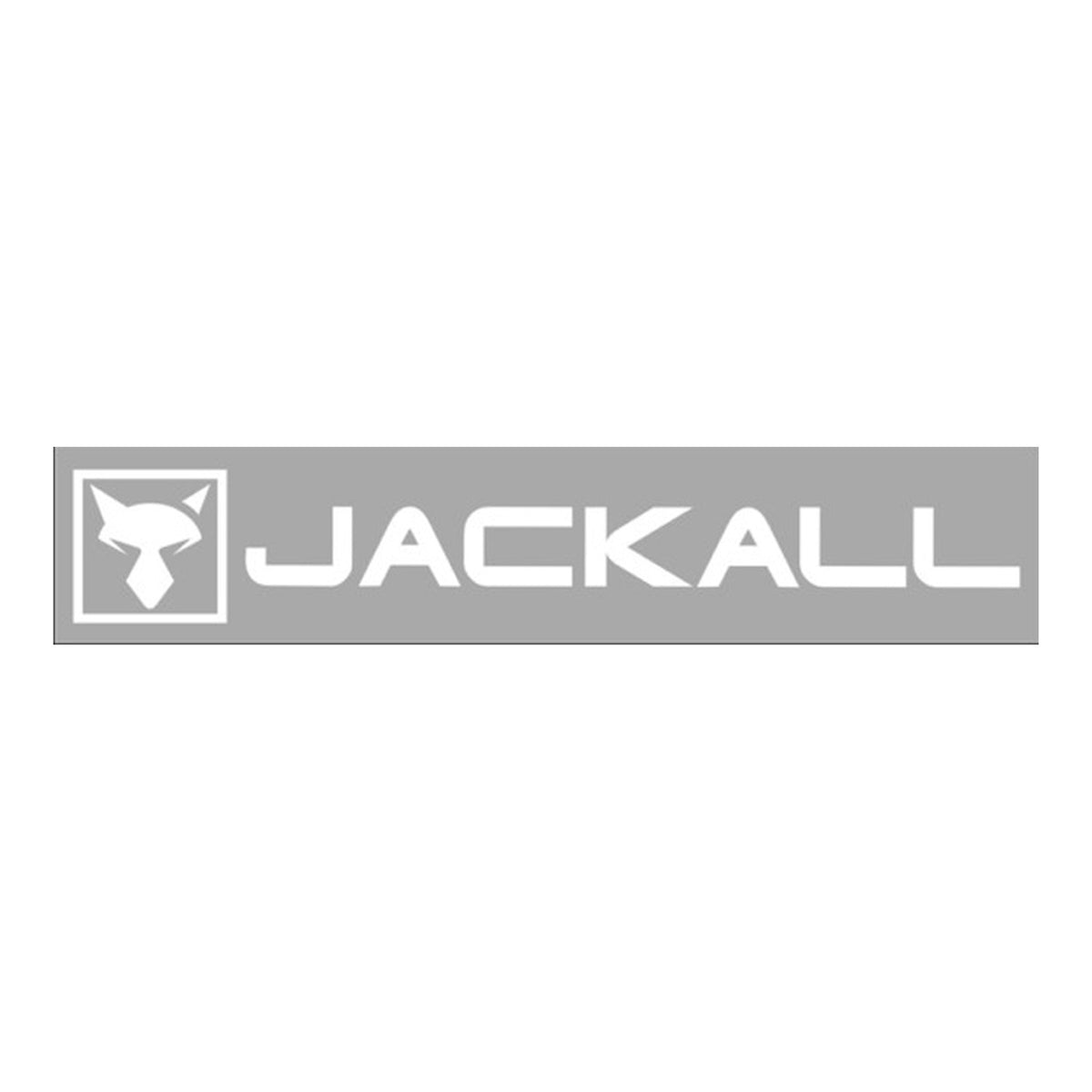 Jackall JK Cutting Sticker Rectangle L White
