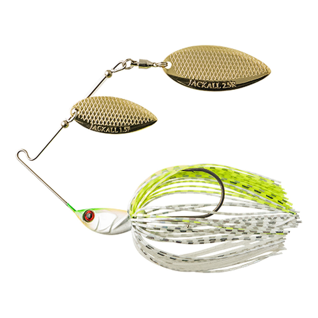 Jackall Super DOOON TG 1/2oz Chartreuse Back White