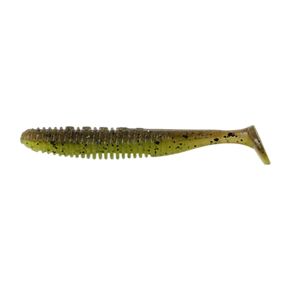 Jackall Spikix 2.5 in Green Pumpkin/Chart — official Jackall product photo