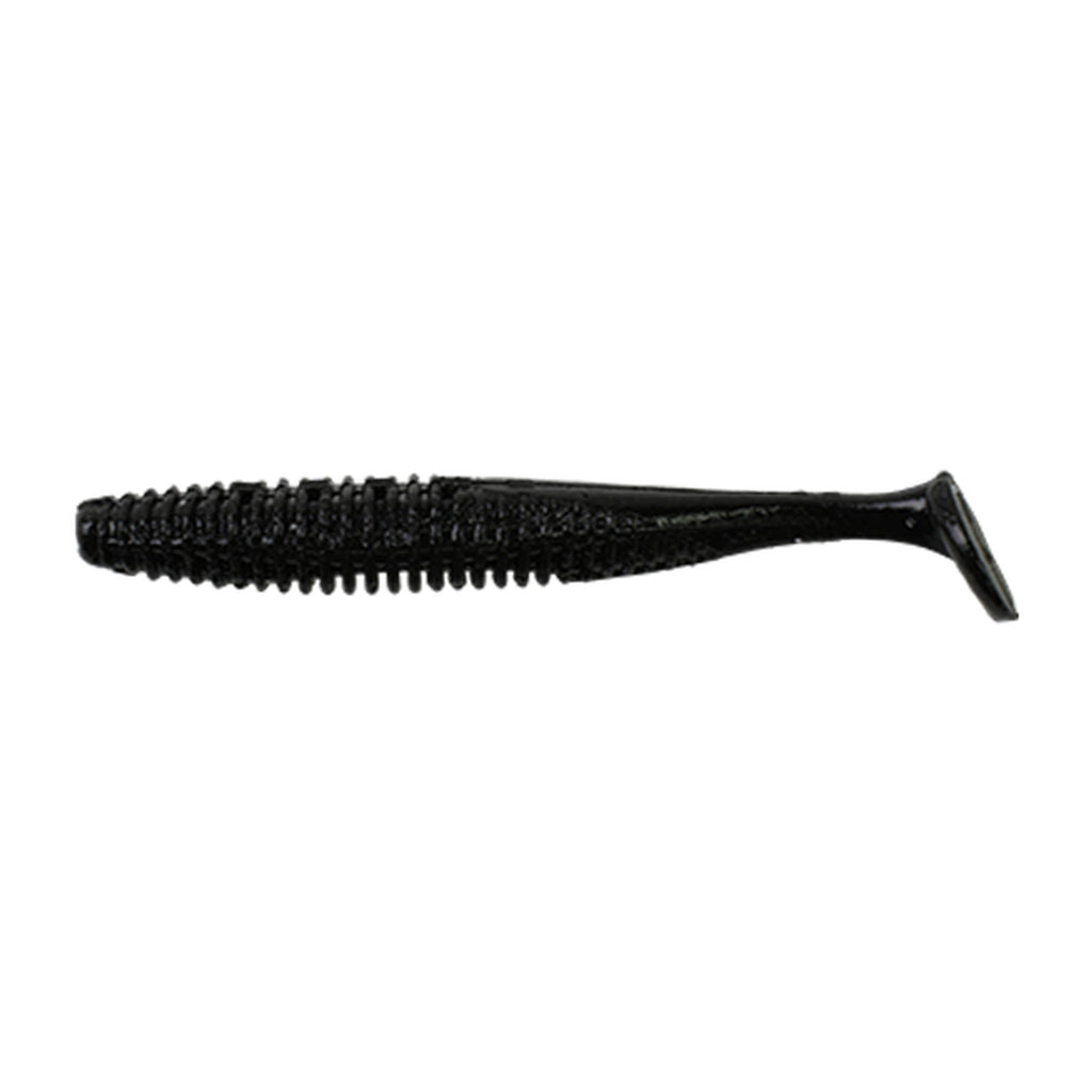 Jackall Spikix 2.5 in Solid Black — official Jackall product photo