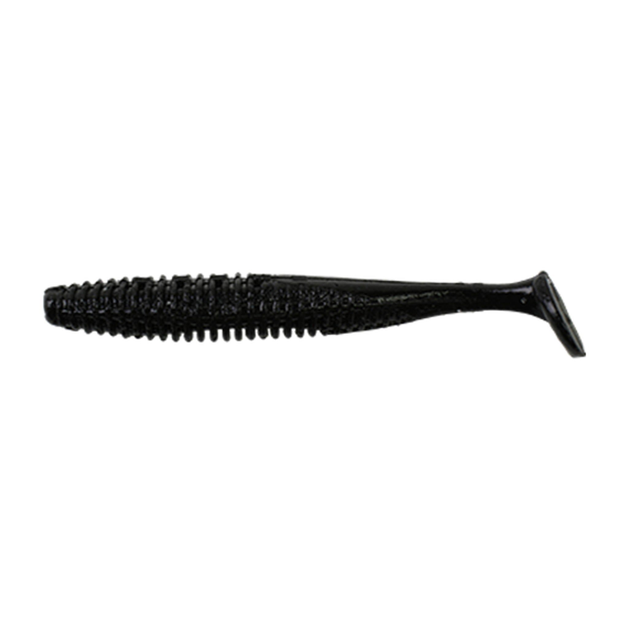 Jackall Spikix 2.5 in Solid Black — official Jackall product photo