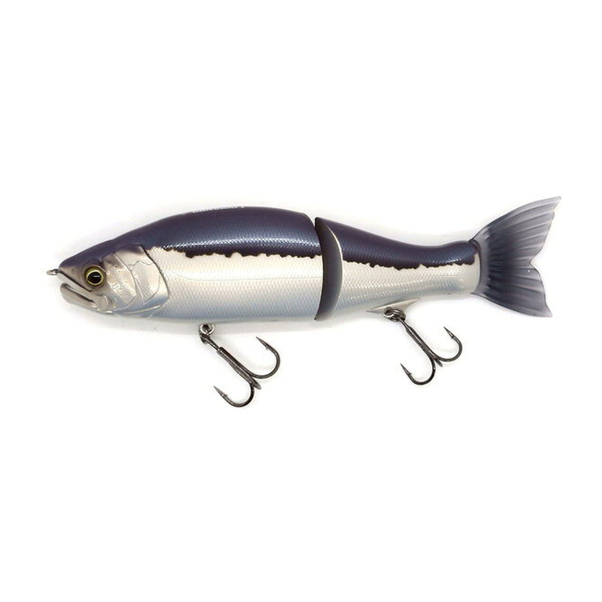 Gan Craft JOINTED CLAW168 F in #T-18 Uchouten Dark Silver — official product photo