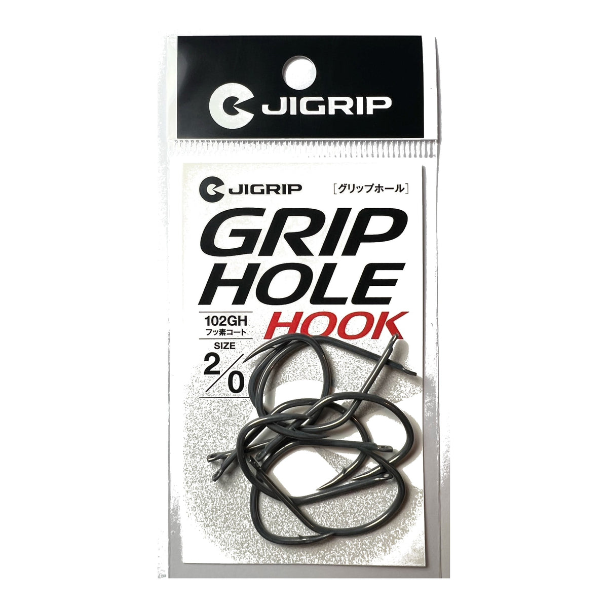 JIGRIP 102GH GRIPHOLE Fluorine Coat 2/0