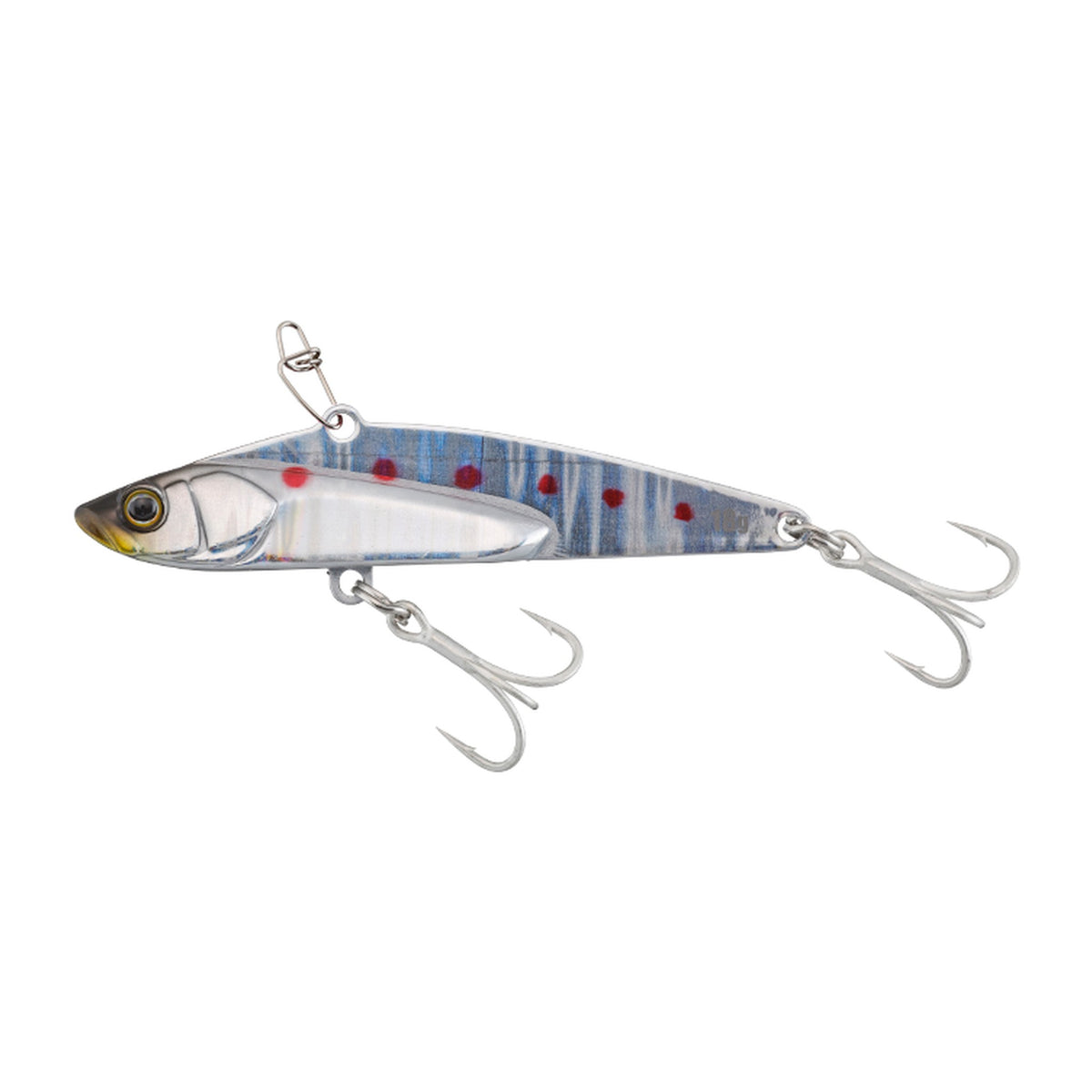 Jackall Big Backer Fit VIB 70 in Shirasu Silver — official Jackall product photo
