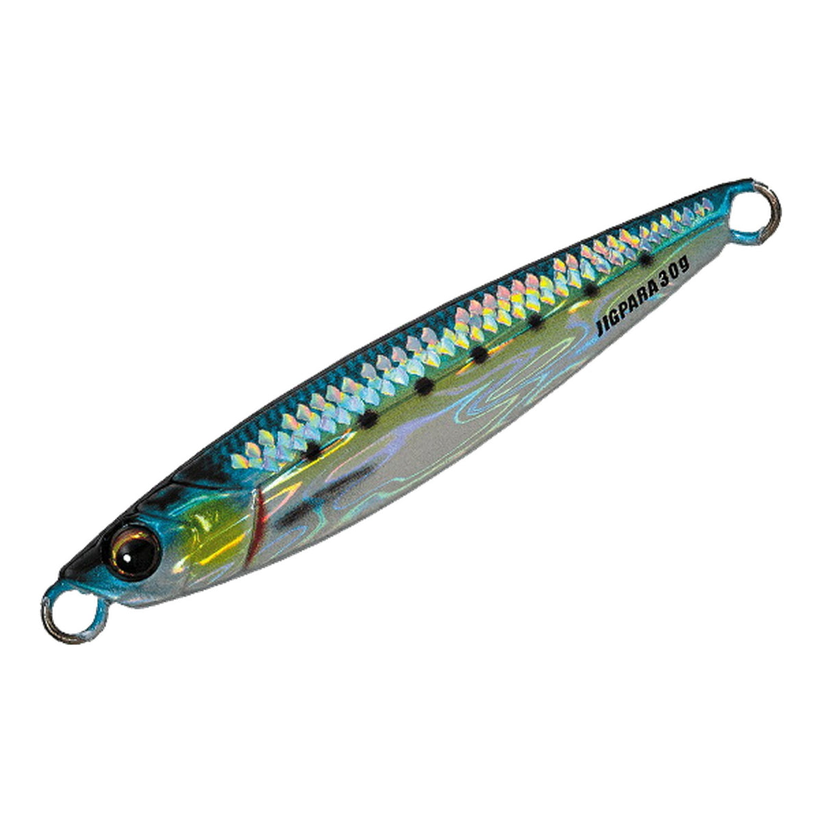 Major Craft Jigpara Short 40g in Damage Gold Sardine (Kaimura) — 40g product photo