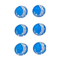 Jumprize Eye Seal blue stickers on backing sheet